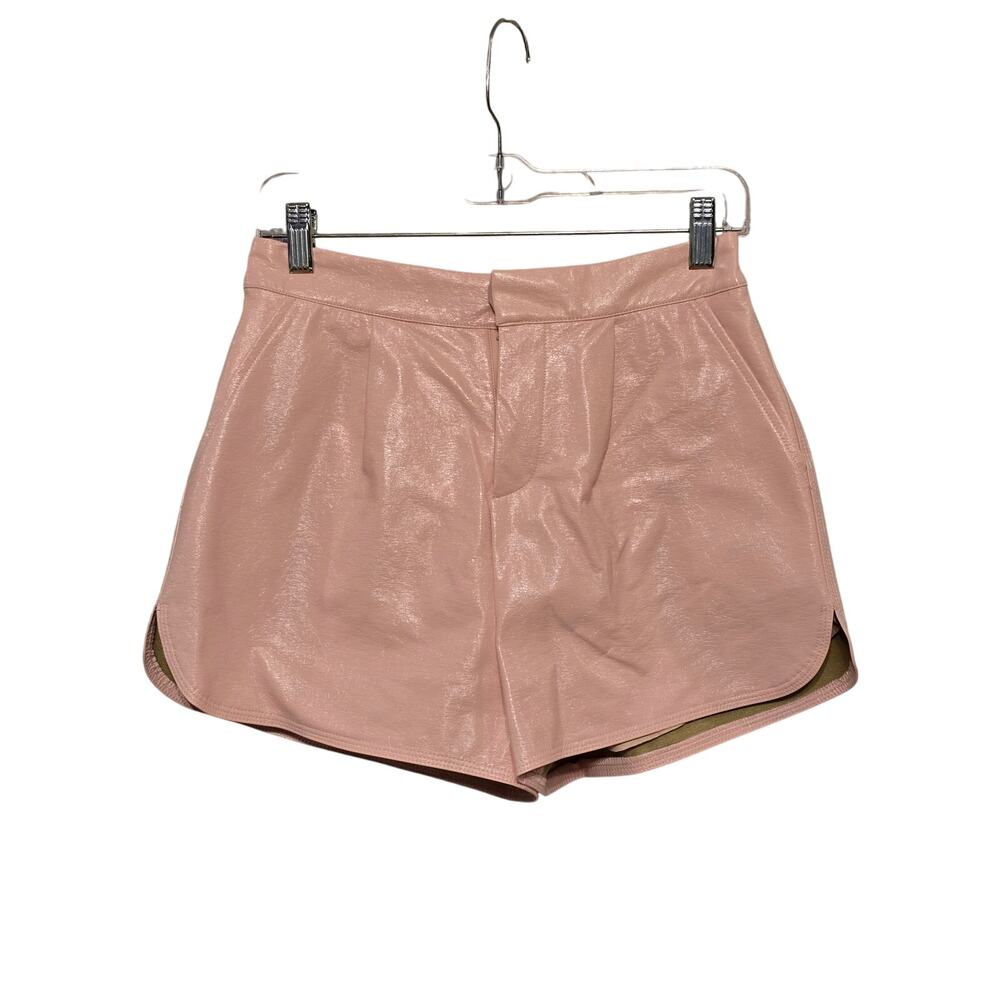 Grey Lab | Los Angeles - Pink (Dusty Rose) Faux Leather Shorts Size S w/pockets